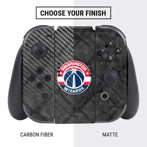 NBA Washington Wizards Black Rust Nintendo Switch Bundle Skin