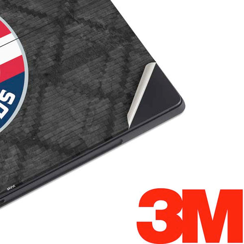 NBA Washington Wizards Black Rust Surface Pro 7 Skin