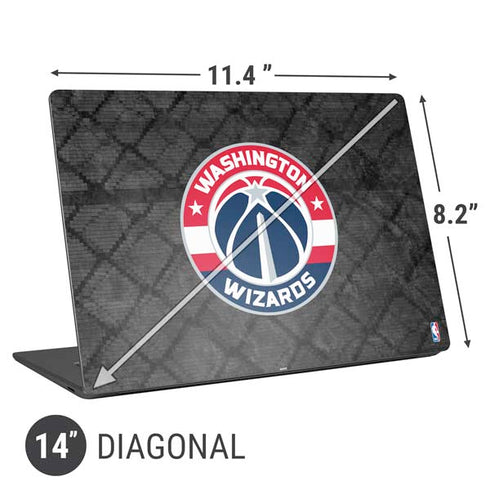 NBA Washington Wizards Black Rust Universal Laptop 14in (11.4 x 8.2in) Skin