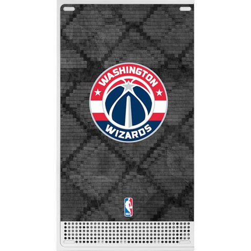 NBA Washington Wizards Black Rust Xbox Series S Console Skin