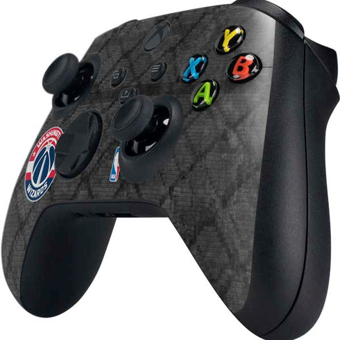 NBA Washington Wizards Black Rust Xbox Series X Controller Skin