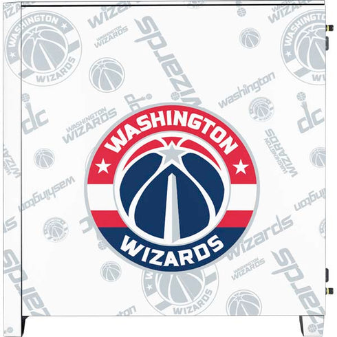 NBA Washington Wizards Blast Corsair 4000D Tempered Glass Mid-Tower ATX Case Skin