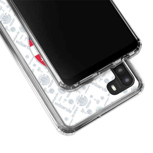 NBA Washington Wizards Blast Galaxy A21 Clear Case