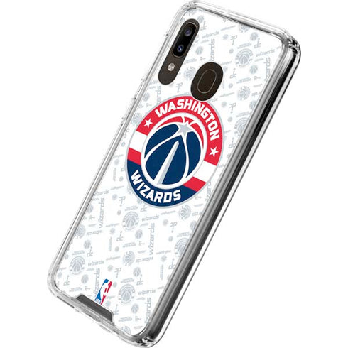 NBA Washington Wizards Blast Galaxy A30 Clear Case