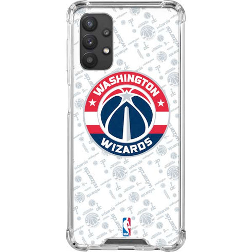 NBA Washington Wizards Blast Galaxy A32 5G Clear Case
