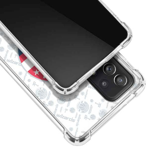 NBA Washington Wizards Blast Galaxy A52 5G Clear Case