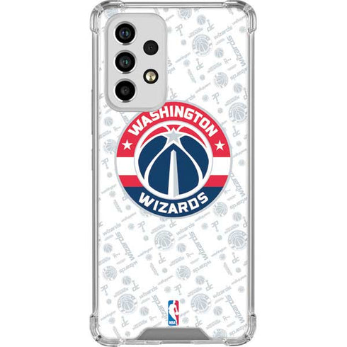 NBA Washington Wizards Blast Galaxy A53 5G Clear Case