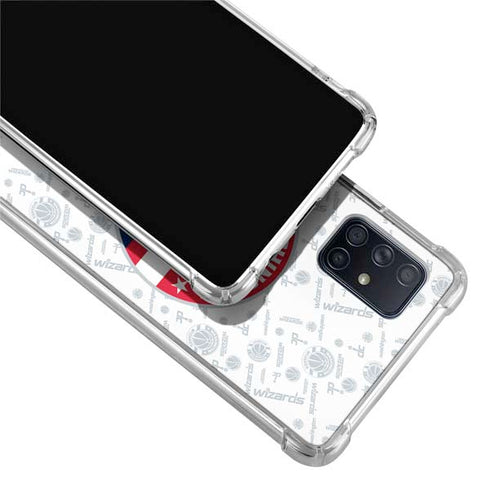 NBA Washington Wizards Blast Galaxy A71 5G Clear Case