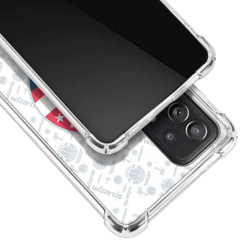 NBA Washington Wizards Blast Galaxy A72 5G Clear Case