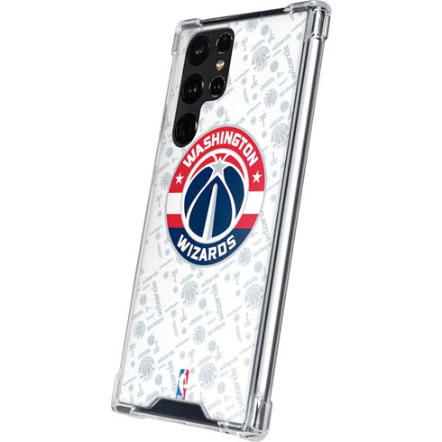 NBA Washington Wizards Blast Galaxy S22 Ultra Clear Case