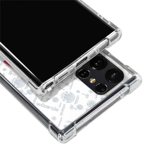 NBA Washington Wizards Blast Galaxy S22 Ultra Clear Case