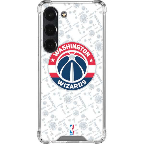 NBA Washington Wizards Blast Galaxy S23 Clear Case