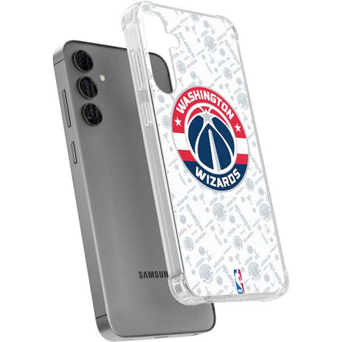 NBA Washington Wizards Blast Galaxy S24 Plus Clear Case