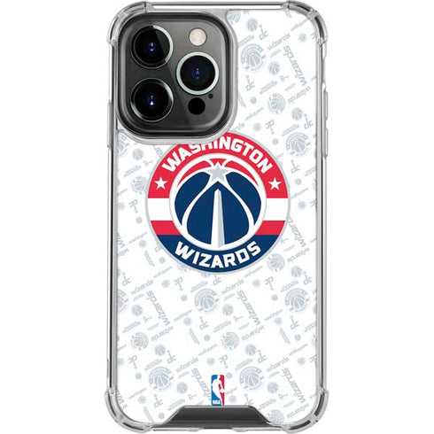 NBA Washington Wizards Blast iPhone 13 Pro Clear Case