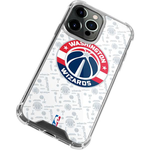 NBA Washington Wizards Blast iPhone 13 Pro Clear Case