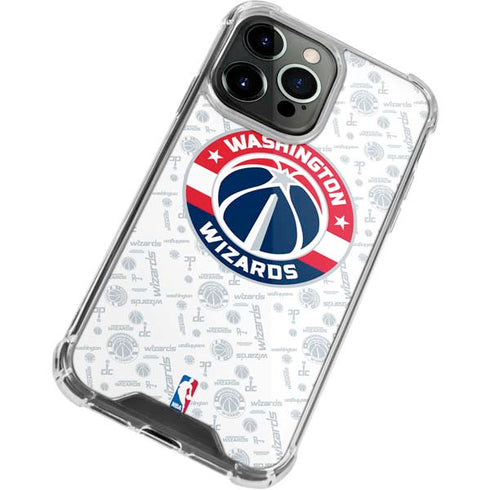 NBA Washington Wizards Blast iPhone 13 Pro Max Clear Case