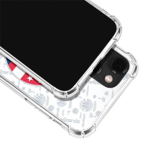 NBA Washington Wizards Blast iPhone 15 Plus Clear Case