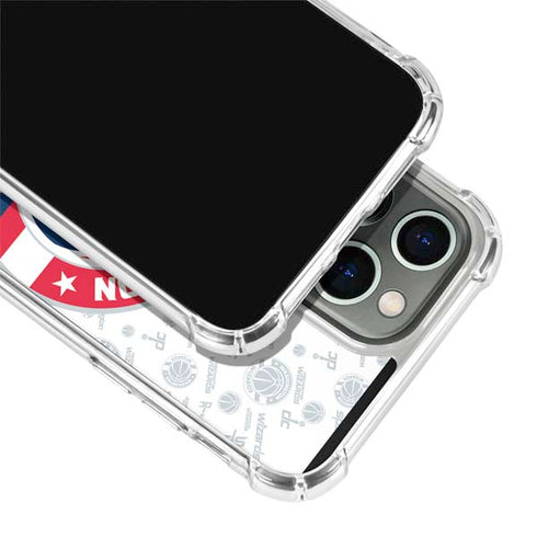 NBA Washington Wizards Blast iPhone 15 Pro Clear Case