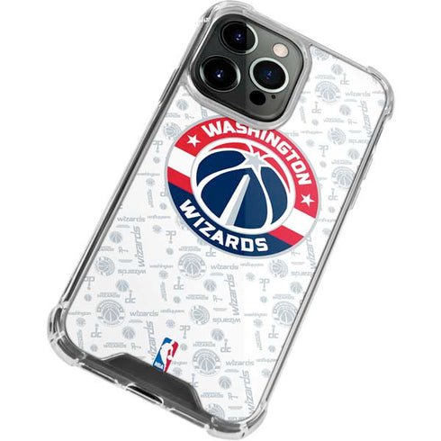 NBA Washington Wizards Blast iPhone 14 Pro Clear Case