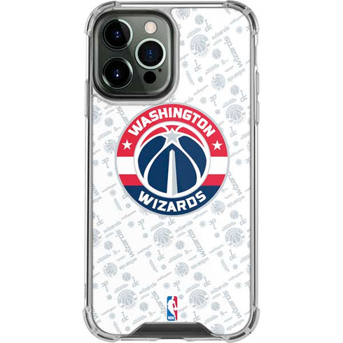 NBA Washington Wizards Blast iPhone 14 Pro Max Clear Case