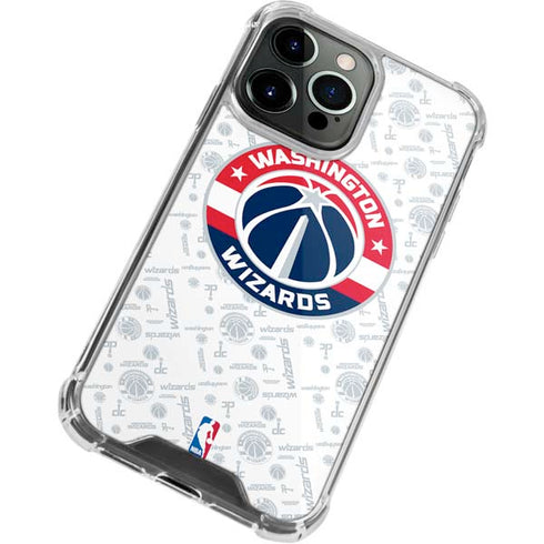 NBA Washington Wizards Blast iPhone 15 Pro Max Clear Case