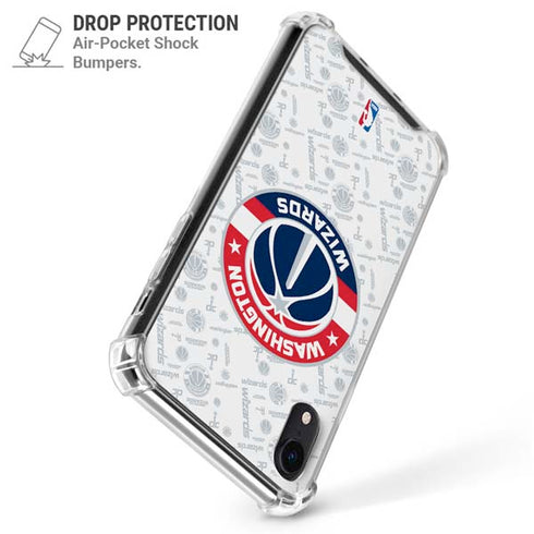 NBA Washington Wizards Blast iPhone XR Clear Case