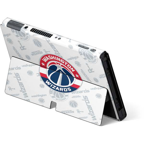 NBA Washington Wizards Blast Nintendo Switch OLED (2021) Skin
