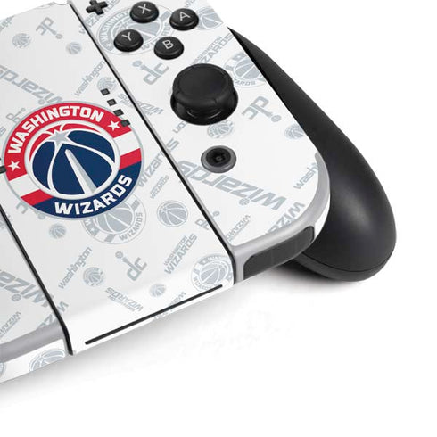 NBA Washington Wizards Blast Nintendo Switch OLED (2021) Skin