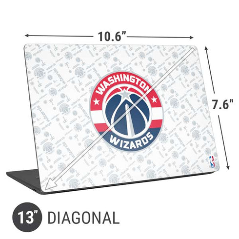 NBA Washington Wizards Blast Universal Laptop 13in (10.6 x 7.6in) Skin