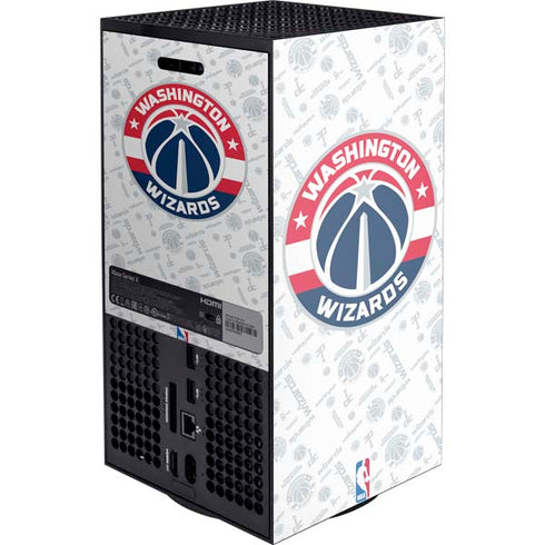 NBA Washington Wizards Blast Xbox Series X Console Skin