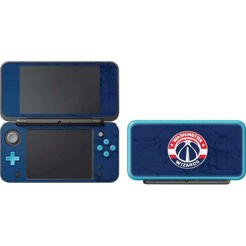NBA Washington Wizards Blue Distressed Nintendo 2DS XL (2017) Skin