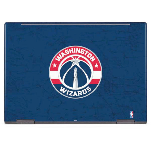 NBA Washington Wizards Blue Distressed HP Envy Skin