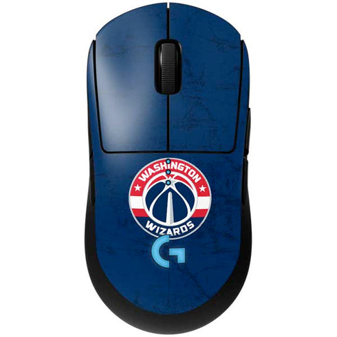 NBA Washington Wizards Blue Distressed G Pro Wireless Gaming Mouse Skin