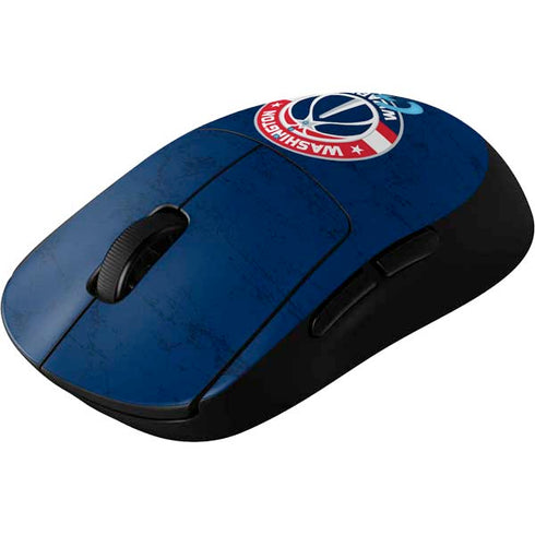 NBA Washington Wizards Blue Distressed G Pro Wireless Gaming Mouse Skin