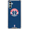 NBA Washington Wizards Blue Distressed Galaxy A13 5G Clear Case