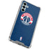 NBA Washington Wizards Blue Distressed Galaxy A13 5G Clear Case
