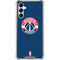 NBA Washington Wizards Blue Distressed Galaxy A14 5G Clear Case