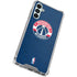 NBA Washington Wizards Blue Distressed Galaxy A15 5G Clear Case
