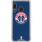NBA Washington Wizards Blue Distressed Galaxy A30 Clear Case