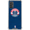 NBA Washington Wizards Blue Distressed Galaxy A32 5G Clear Case