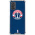 NBA Washington Wizards Blue Distressed Galaxy A32 5G Clear Case