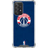 NBA Washington Wizards Blue Distressed Galaxy A52 5G Clear Case