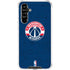 NBA Washington Wizards Blue Distressed Galaxy A54 5G Clear Case