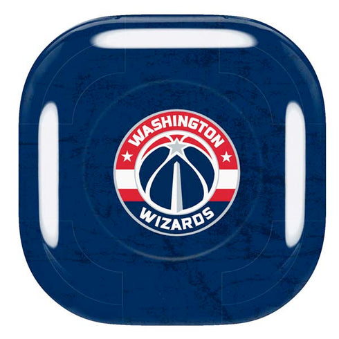 NBA Washington Wizards Blue Distressed Galaxy Buds Pro Skin