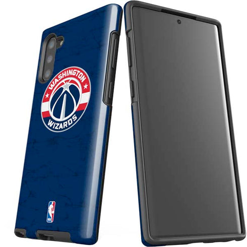 NBA Washington Wizards Blue Distressed Galaxy Note 10 Pro Case