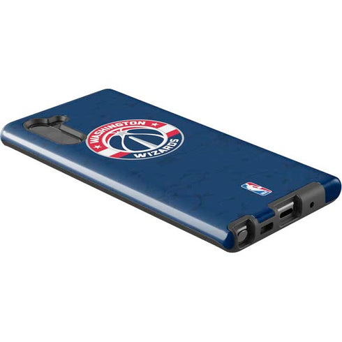 NBA Washington Wizards Blue Distressed Galaxy Note 10 Pro Case