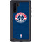 NBA Washington Wizards Blue Distressed Galaxy Note 10 Waterproof Case