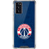 NBA Washington Wizards Blue Distressed Galaxy Note20 5G Clear Case