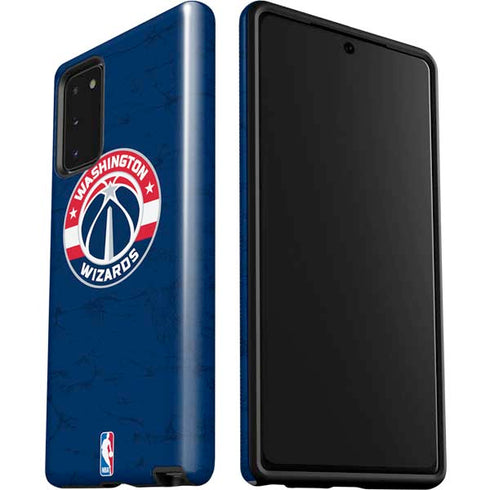 NBA Washington Wizards Blue Distressed Galaxy Note20 5G Pro Case