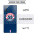 NBA Washington Wizards Blue Distressed Galaxy Note20 5G Skin